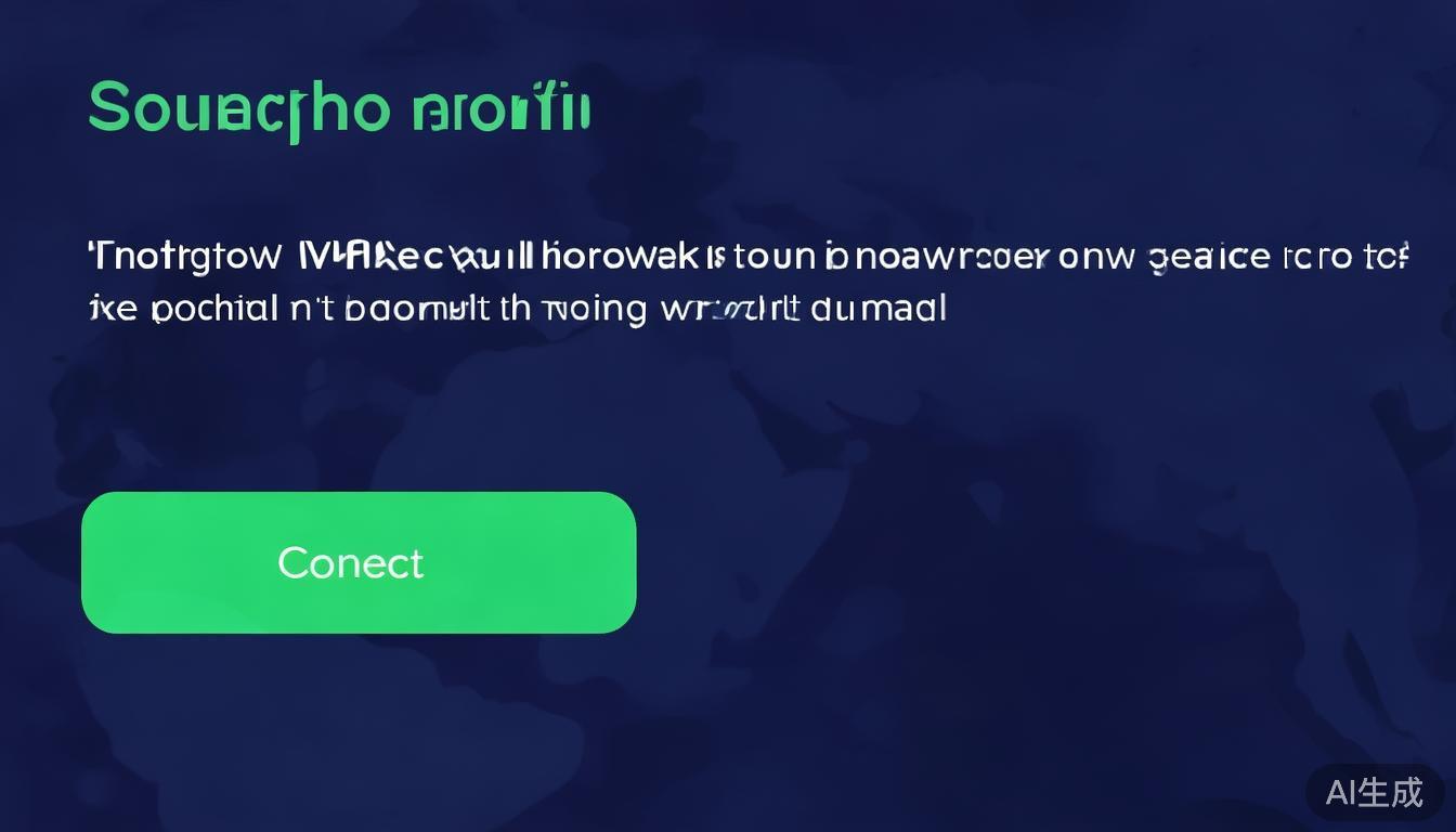 四、开启VPN连接
点击“连接”按钮，即可启动V